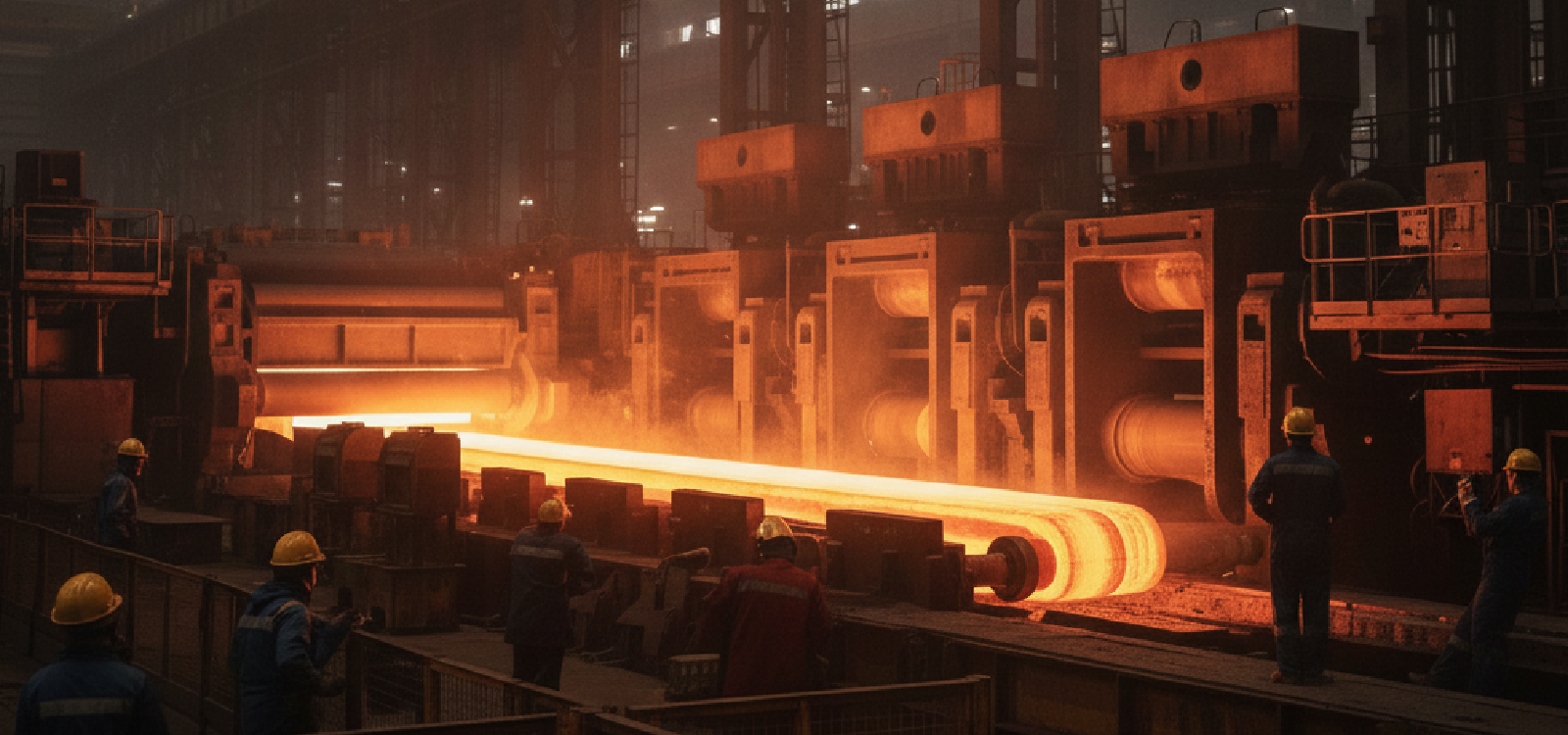 نورد گرم چیست؟ راهنمای تخصصی فرآیند شکل دهی فلزات در دمای بالا